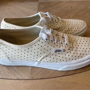 Vans Cream Shoes